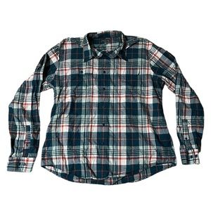 L.L. Bean Signature Button Up Long Sleeve Shirt | Men's XL